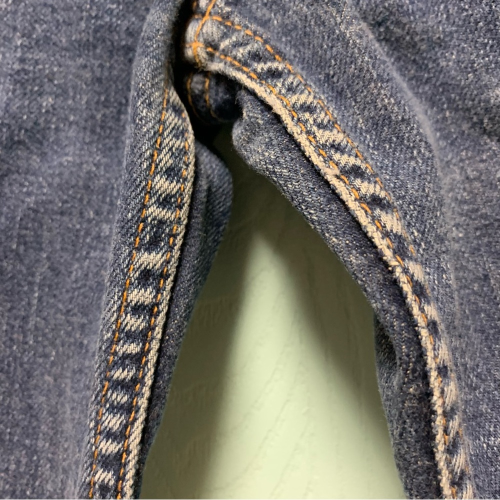 Levi’s petite 517 bootcut slim dark wash high waisted jeans - Picture 11 of 11